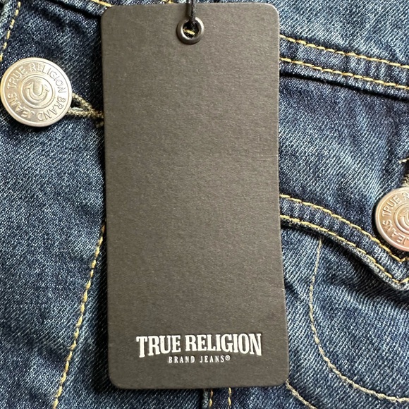 True Religion Mens Classic Denim Trucker Jacket Size‎ Large Chief Keef Sematary - Picture 13 of 16